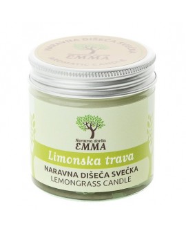 Naravna dišeča svečka LIMONSKA TRAVA