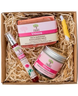 Darilni paket DIŠEČA VRTNICA