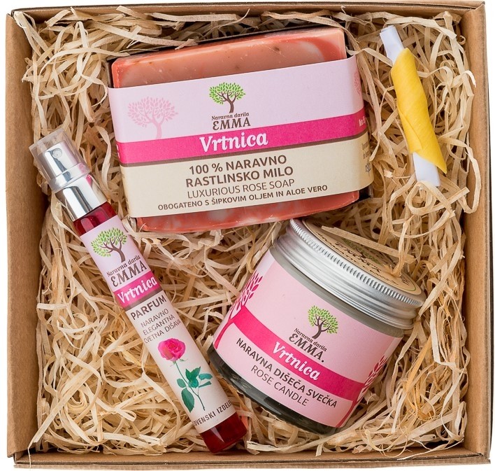 Darilni paket DIŠEČA VRTNICA